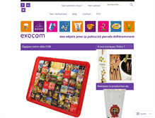 Tablet Screenshot of exocom.fr